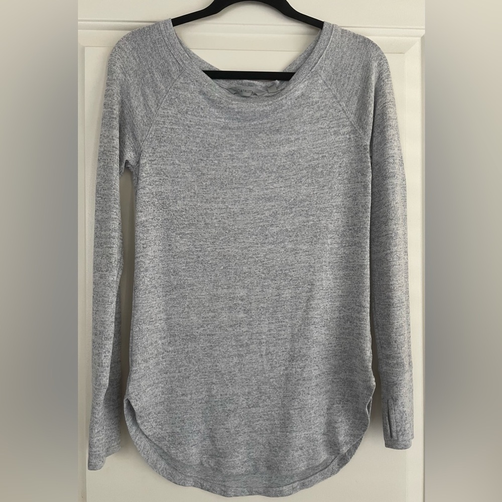 Athleta Heather Gray Women's Sweatshirt